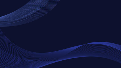 abstract blue wave background