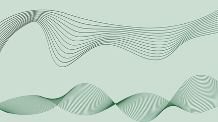 abstract background with waves