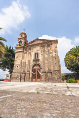 Fototapeta na wymiar Church San Francisco Putla in Tenango del Valle