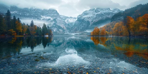 Foto auf Leinwand breathtaking landscapes of nature © toomi123