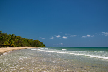 Daintree National Park Coast, where the rainforest meets the reef, Queensland, Australia