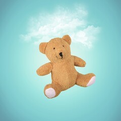 fluffy toy soft small bear