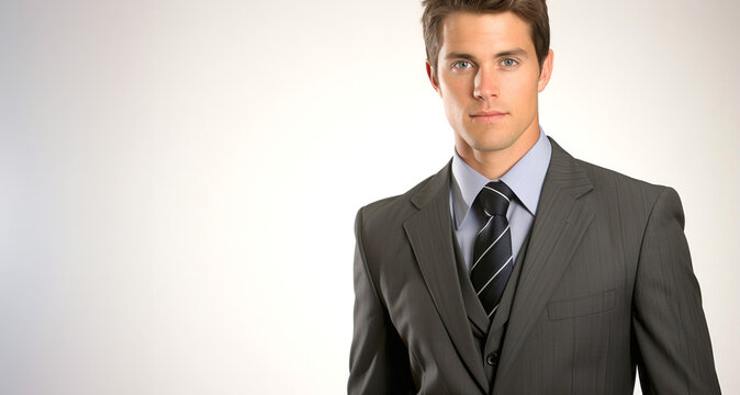 Hombre joven de negocios