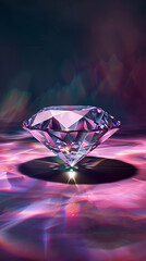 shining diamond close up - obrazy, fototapety, plakaty