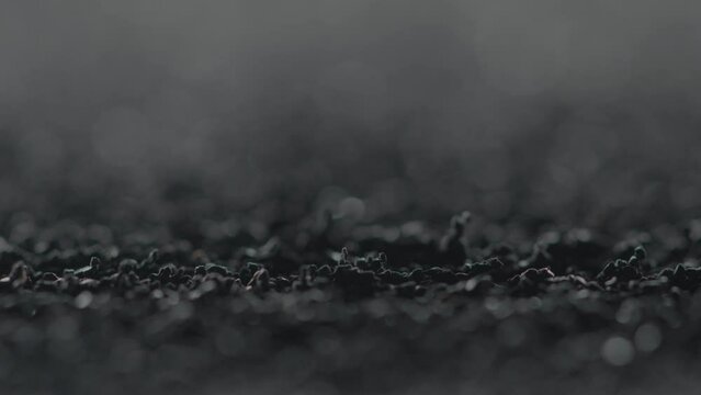 Macros of Metallic shavings and magnets