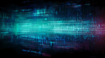Obraz premium Abstract terminal display with line of code, warning and exclamation mark to warn against cyber attack