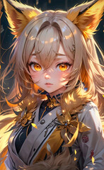 the girl with a horse