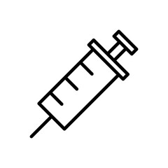 Syringe icon vector. injection icon vector.