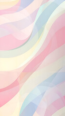 delicate pastel wavy colorful background