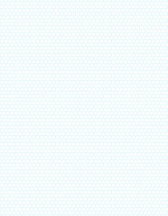 42 by 62 Hex Grid paper, blue lines