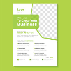 poster flyer pamphlet brochure cover design layout space for photo background, vector illustration template in A4 size