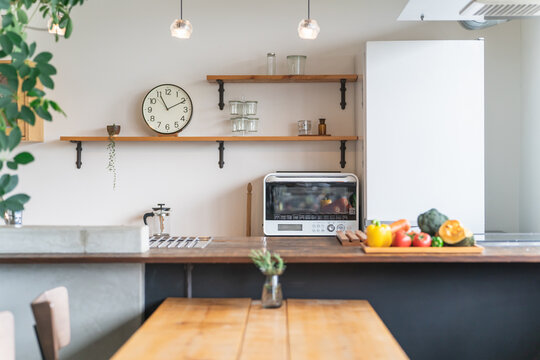 キッチン・ダイニングキッチン・ダイニングテーブル・インテリア・LDK
