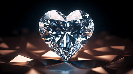 Fototapeta premium sparkling shiny diamonds