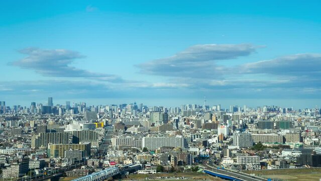 東京都心を一望するタイムラプス　2024
