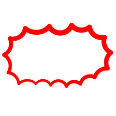 Red Boom Explosion Line