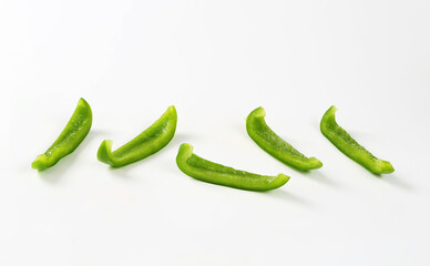 Green pepper slices - 746174977