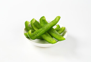 Green pepper slices - 746174986