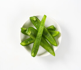Green pepper slices - 746174988
