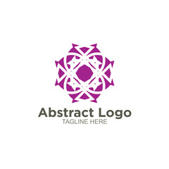 Abstract logo design element
