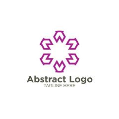 Abstract logo design element