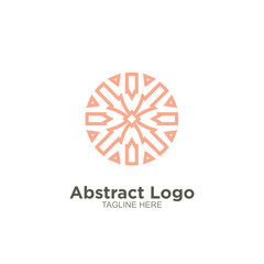 Abstract vector logo design