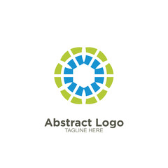 Business abstract logo design