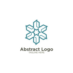 Business abstract logo design