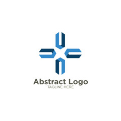 Business abstract logo design