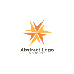 Abstract logo design element