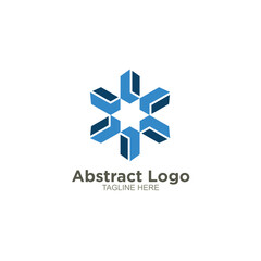 Abstract logo design element
