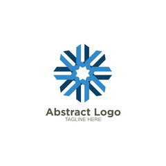 Abstract logo design element