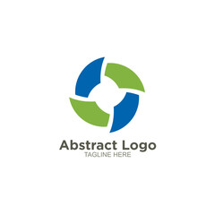 Abstract logo design element