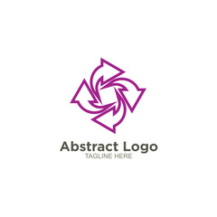 Abstract logo design element