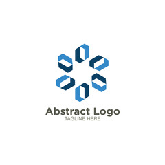 Abstract logo design element