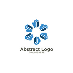 Abstract logo design element