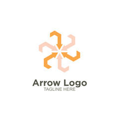 Element arrow logo design