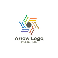 Arrow business logo design