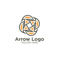 Abstract design element logo