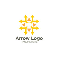 Obraz premium Arrow logo company design