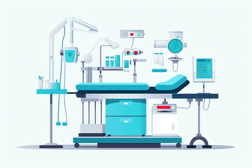 Modern Surgical Clinic: Professional Medical Care in a Clean and Sterile Environment