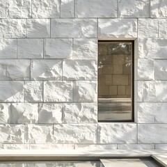 A white brick wall to various design aesthetics