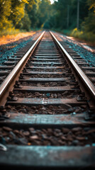 Fototapeta premium old railway 