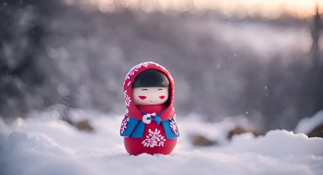 Adorable Kokeshi Art and Craft from Japan