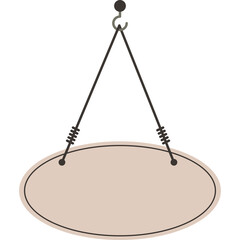 Sign Store Hanging Shape