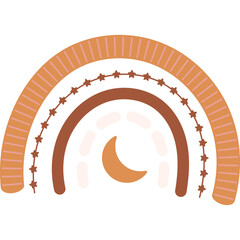 Rainbow Bohemian Style