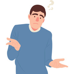 Human Confusing Illustration