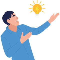 Get an Idea Illustration