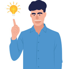 Get an Idea Illustration