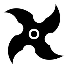 shuriken Solid icon