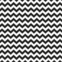 Chevron zigzag pattern. Black white contrast. Modern abstract design. Vector illustration. EPS 10.